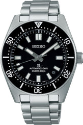 Seiko Watch Prospex 1965 Revival Diver’s 3 Day Power Reserve Cove Black SPB453J1