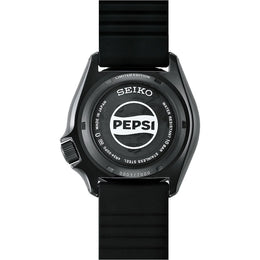 Seiko 5 Sports x Pepsi Limited Edition Collaboration In All Black Watch