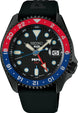 Seiko 5 Sports x Pepsi Limited Edition Collaboration In All Black Watch SSK047K1