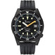 Squale 1521 DLC 42mm Black Dial Rubber Mens Automatic Watch