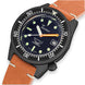 Squale 1521 PVD Leather Watch
