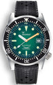 Squale Watch 1521 Green Ray Rubber 1521PROFGR.HT