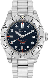 Squale Watch 1545 Steel Black Bracelet 1545SSBK.AC