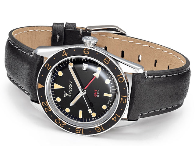 Squale SUB-39 GMT Vintage Black Watch