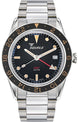 Squale Watch Sub-39 GMT Vintage Black Bracelet SUB-39GMTV.BR22