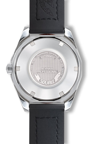 Squale Matic S Orange HydroLeather Watch