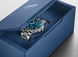 Oris Aquis Date Calibre 400 43.5mm Watch with blue dial, steel bracelet, steel case