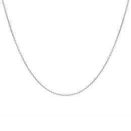 Sterling Silver 18 Inch Diamond Cut Trace Chain SC967_18