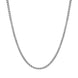 Sterling Silver 18 Inch Oxidised Box Chain SC973OX_18