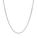 Sterling Silver 18 Inch Rhodium Plated Box Chain SC973_18