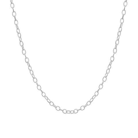 Sterling Silver 18 Inch Rope Link Belcher Chain SC965_18