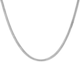 Sterling Silver 18 Inch Squared Snake Chain SC943_18