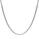 Sterling Silver 24 Inch Oxidised Rounded Box Chain SC973OX_24