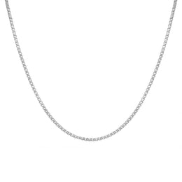 Sterling Silver 24 Inch Rounded Box Chain SC973_24