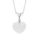 Sterling Silver Bauxite Medium Split Bail Necklace, P2271_M