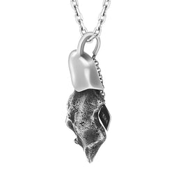Sterling Silver Meteorite Large Unique Necklace D