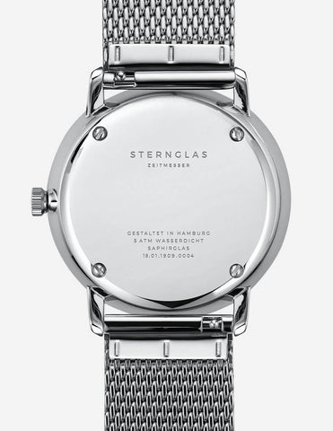 Sternglas Naos Sunburst Green Watch