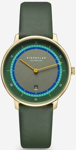 Sternglas Watch Naos XS Edition Argo Dark Green&nbsp; S01-NDA22-KL09
