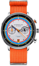 Sternglas Watch Hamburg Chrono Regatta White S01-HC36-FI02