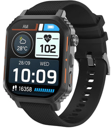 Storm S-MAX Black Silicone Watch