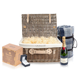 The Champagne Chocolate Proposal Picnic Hamper