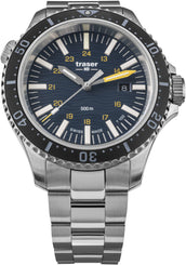 Traser H3 Watch P67 Diver T100 Blue Special Set 109370