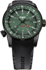 Traser H3 Watch P68 Pathfinder GMT Green 109744