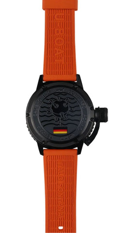 U-Boat Sommerso 46 DLC Aluminium Orange Bezel D
