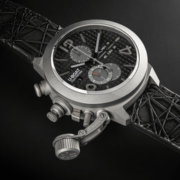 U-Boat Classico 45 Titanium Chronograph Tungsten Black Limited Edition Watch