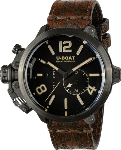 U-Boat Capsule 50mm Titanium BK BE Limited Edition Watch 8805
