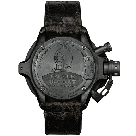 U-Boat Capsule 45mm PVD BK BL Limited Edition Watch