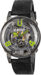 U-Boat U-65 SS Green 44mm Watch 3350