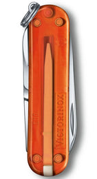 Victorinox Small Pocket Knife Classic SD Transparent Fire Opal