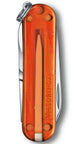 Victorinox Small Pocket Knife Classic SD Transparent Fire Opal
