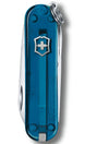 Victorinox Small Pocket Knife Classic SD Transparent Sky High
