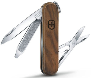 Victorinox Small Pocket Knife Classic Wood Wood