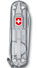 Victorinox Small Pocket Knife Signature Lite Silver Transparent