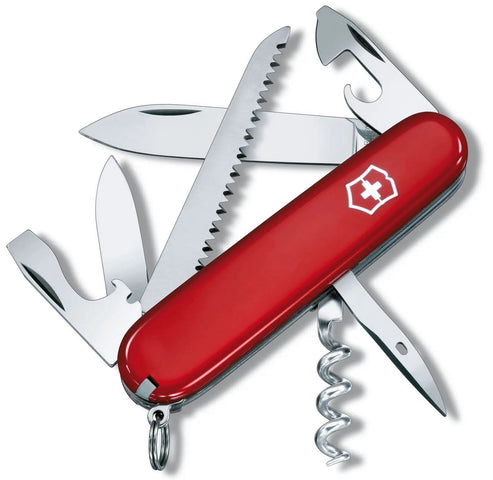 Victorinox Medium Pocket Knife Camper Red 13613