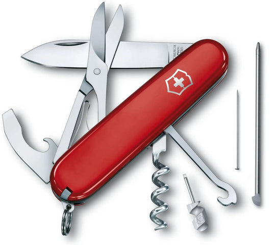 Victorinox Medium Pocket Knife Compact Red