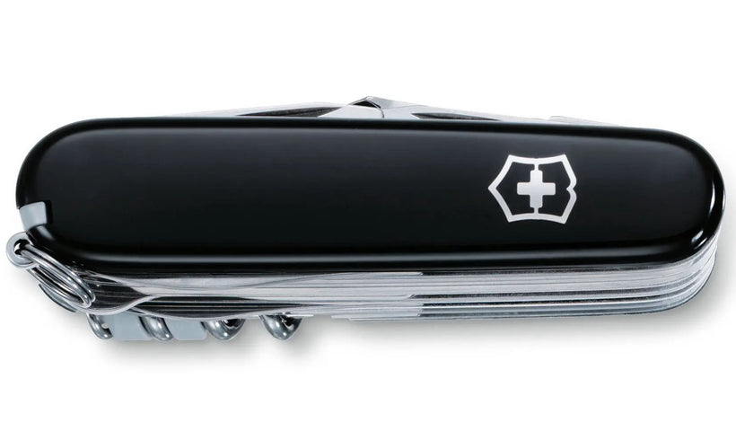 Victorinox Medium Pocket Knife Swiss Champ Black