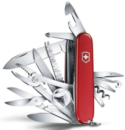 Victorinox Medium Pocket Knife Swiss Champ Red