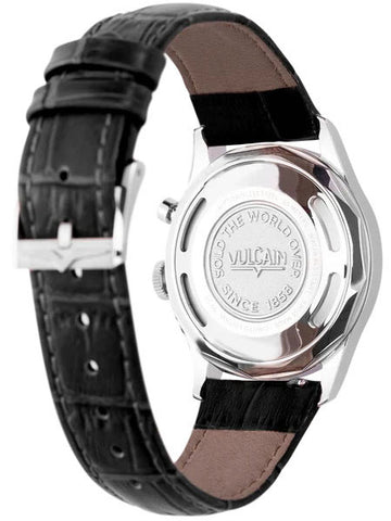 Vulcain Watch Cricket Classique 39mm Black Khaki Numbers