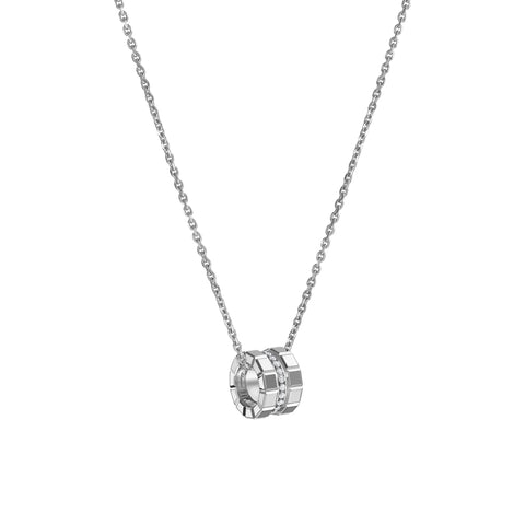 Chopard Ice Cube 18ct White Gold Diamond Pendant