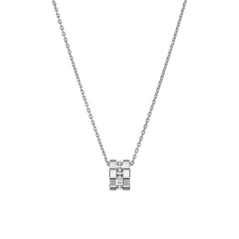 Chopard Ice Cube 18ct White Gold Diamond Pendant