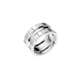Chopard Ice Cube 18ct White Gold Wide Ring