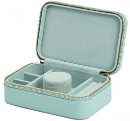 WOLF Jewellery Case Sophia Zip Case Jade
