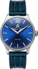 William Wood Chivalrous Midnight Blue Blue Fire Hose Watch