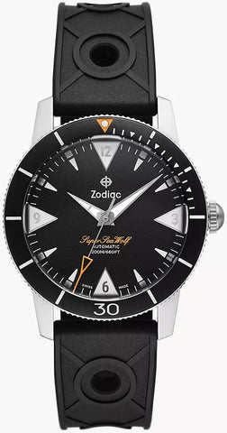Zodiac Watch Super Sea Wolf Skin Mens ZO9214