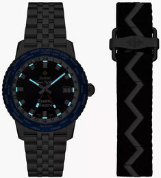 Zodiac Rowing Blazers Super Sea Wolf GMT World Time Watch