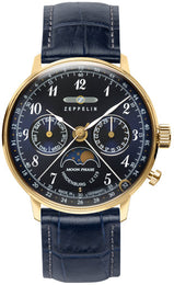 Zeppelin Watch LZ 129 Hindenburg Moonphase Ladies 70392